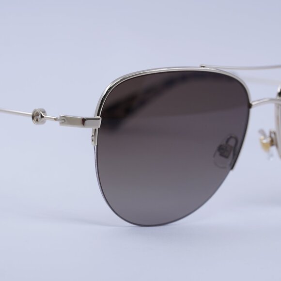 Kate Spade MAISIE/G/S 0086 LA Sunglasses Havana Aviator Frame, Polarized Lenses - Picture 2 of 10